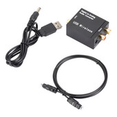 Digitalno-analogni audio konverter Optičko vlakno Koaksijalni signal u analogni DAC Spdif Stereo 3.5MM Jack 2*RCA Pojačalo Dekoder