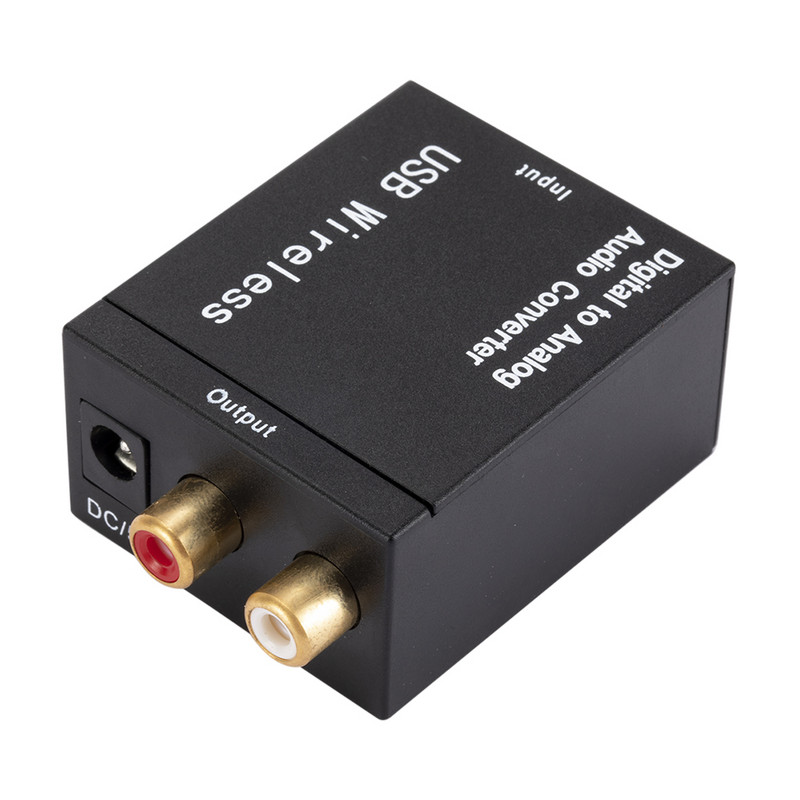 Digitalno-analogni audio konverter Optičko vlakno Koaksijalni signal u analogni DAC Spdif Stereo 3.5MM Jack 2*RCA Pojačalo Dekoder