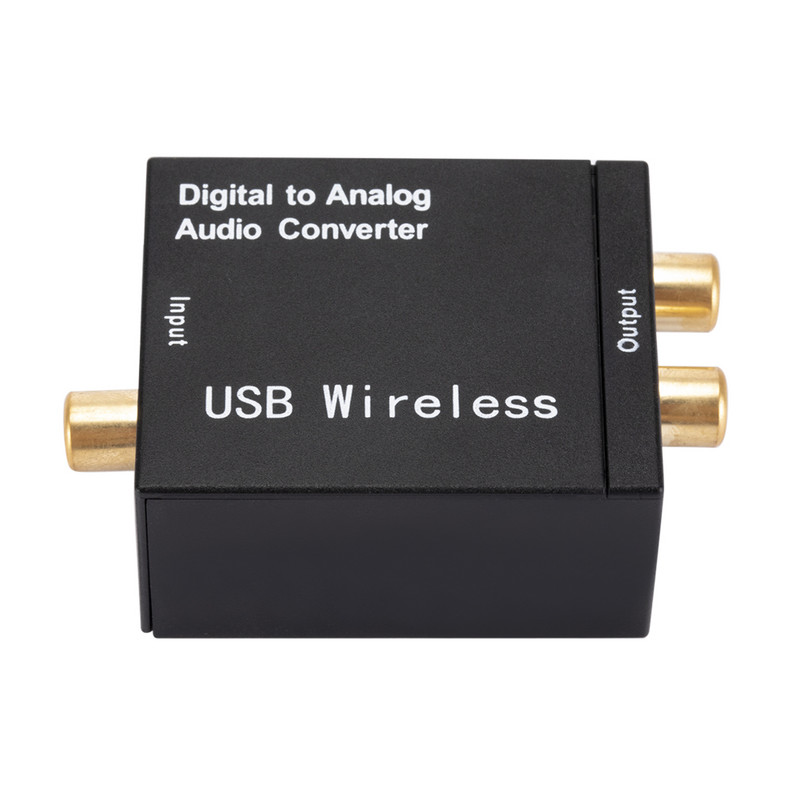 Digitalno-analogni audio konverter Optičko vlakno Koaksijalni signal u analogni DAC Spdif Stereo 3.5MM Jack 2*RCA Pojačalo Dekoder