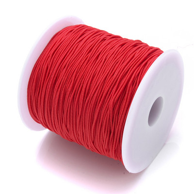 100 m/rola 1 mm plastična elastična žica Diy perle rastezljive uzice Line Najlonske ručno rađene ukrasne niti za izradu nakita Narukvica