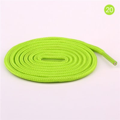 1 par okruglih vezica za cipele Poliester Jednobojne klasične vezice za cipele Tenisice za slobodno vrijeme Čizme Vezice za cipele 50 cm/80 cm/100 cm/120 cm/150 cm 31 boja