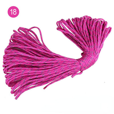 31M 5 mm jezgre sa 7 postolja Paracord za preživljavanje Uže za padobran Uže za kampiranje Penjanje na otvorenom Alati Kampiranje Uže Planinarenje Uže za odjeću