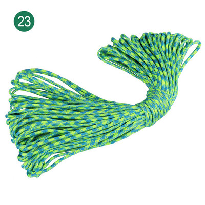 31M 5 mm jezgre sa 7 postolja Paracord za preživljavanje Uže za padobran Uže za kampiranje Penjanje na otvorenom Alati Kampiranje Uže Planinarenje Uže za odjeću
