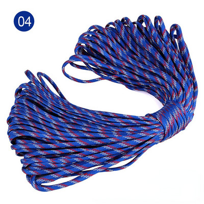 31M 5 mm jezgre sa 7 postolja Paracord za preživljavanje Uže za padobran Uže za kampiranje Penjanje na otvorenom Alati Kampiranje Uže Planinarenje Uže za odjeću