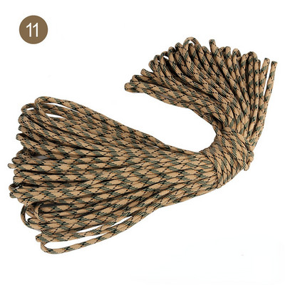 31M 5 mm jezgre sa 7 postolja Paracord za preživljavanje Uže za padobran Uže za kampiranje Penjanje na otvorenom Alati Kampiranje Uže Planinarenje Uže za odjeću