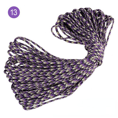 31M 5 mm jezgre sa 7 postolja Paracord za preživljavanje Uže za padobran Uže za kampiranje Penjanje na otvorenom Alati Kampiranje Uže Planinarenje Uže za odjeću