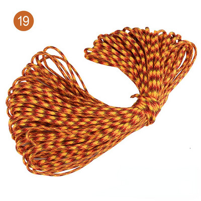 31M 5 mm jezgre sa 7 postolja Paracord za preživljavanje Uže za padobran Uže za kampiranje Penjanje na otvorenom Alati Kampiranje Uže Planinarenje Uže za odjeću