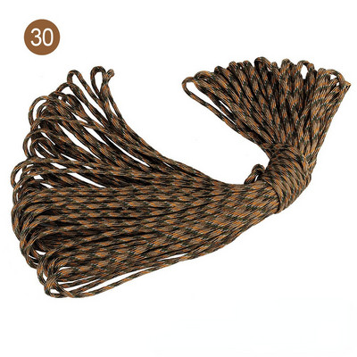 31M 5 mm jezgre sa 7 postolja Paracord za preživljavanje Uže za padobran Uže za kampiranje Penjanje na otvorenom Alati Kampiranje Uže Planinarenje Uže za odjeću