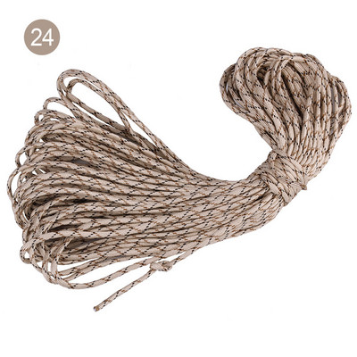 31M 5 mm jezgre sa 7 postolja Paracord za preživljavanje Uže za padobran Uže za kampiranje Penjanje na otvorenom Alati Kampiranje Uže Planinarenje Uže za odjeću