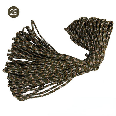 31M 5 mm jezgre sa 7 postolja Paracord za preživljavanje Uže za padobran Uže za kampiranje Penjanje na otvorenom Alati Kampiranje Uže Planinarenje Uže za odjeću