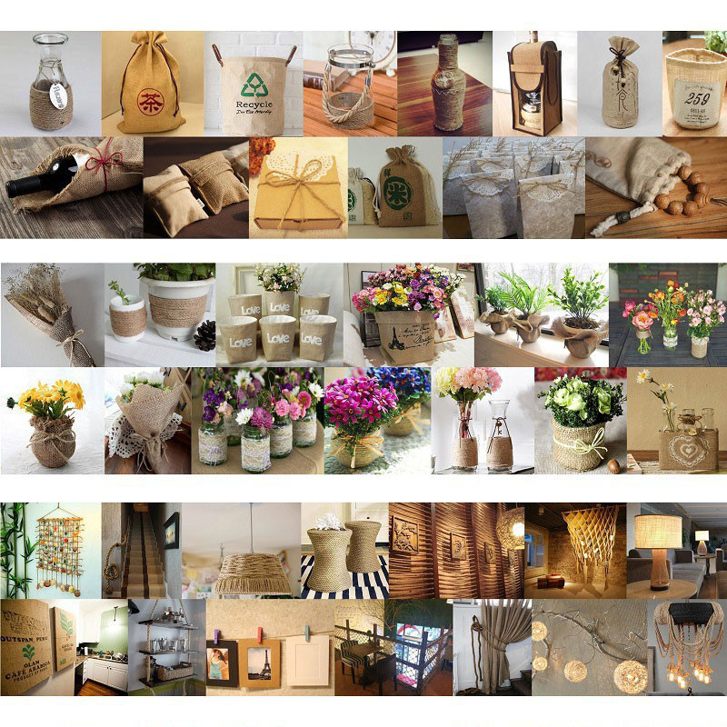 1,5 mm naturaalne kanepinöör käsitööna valmistatud dekoratiivne käsitööpael džuudist nöörist punutud köied kondiitritoodetele, komplektis kingituste nöör