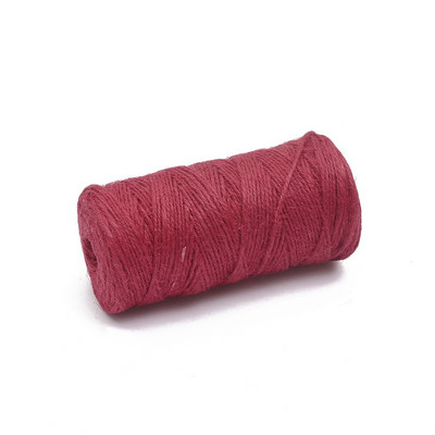 100M natūralaus audeklo Heseno džiuto špagatas kanapių virvės virvelės dovanų pakavimo stygos Kalėdų renginių ir vakarėlių reikmenų dekoras