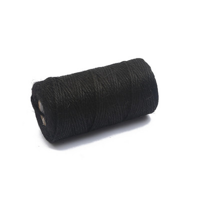 100M natūralaus audeklo Heseno džiuto špagatas kanapių virvės virvelės dovanų pakavimo stygos Kalėdų renginių ir vakarėlių reikmenų dekoras