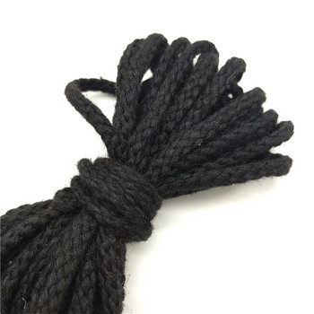 10 ярда 6 мм памучно въже Craft Декоративно усукано въже за ръчно изработена декорация Направи си сам шнур Ficelles Couleurs Thread Cord