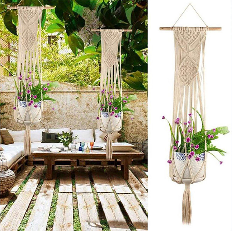Pamučna užad 2 mm x 200 m Macrame pamučna užad za vješanje na zid Hvatač snova za zidne vješalice Vješalice za biljke Zidna umjetnost Homewares