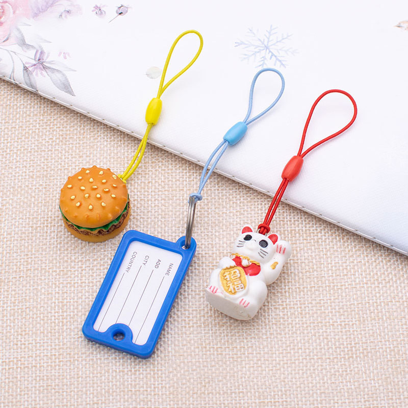 50 komada Elastično uže s osam znakova Šarena elastična užad DIY zanatski nakit Privjesak Uže za vješanje Mobilni telefon Dekorativno uže