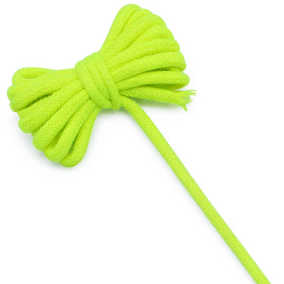 10 jardi 5 mm visoke čvrstoće Ručno tkani konop s jezgrom Pamučne užadi za pribor za šivanje Zanatski projekti Uređenje doma DIY