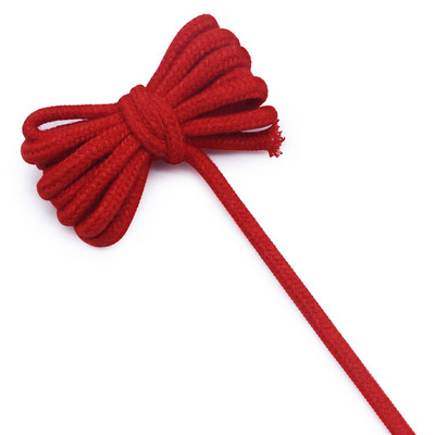 10 jardi 5 mm visoke čvrstoće Ručno tkani konop s jezgrom Pamučne užadi za pribor za šivanje Zanatski projekti Uređenje doma DIY