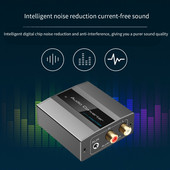 3.5 utičnica za podršku konvertera od optičkih vlakana i koaksijalnih signala Simultani izlaz RCA do optičkog adaptera