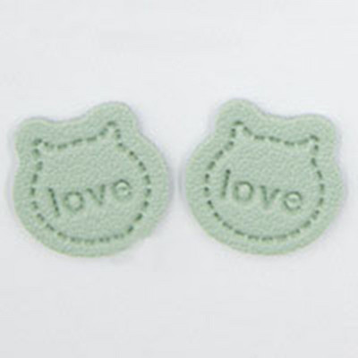 10 ks/balenie kožených štítkov s ľúbostnými listami, štítkov na oblečenie, tašky, DIY, ručne vyrábaných, šijacích, remeselných, klobúkov, topánok, dekoračného materiálu