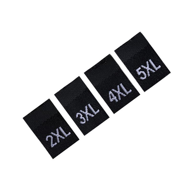 Oznake veličine Oznake Odjeća Etiketa za odjeću Šivane tkane košulje Izvezene oznake za šivanje Odjeća Presavijena odjeća Krojena tkanina Pegla