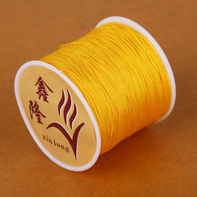 23 boje Saten Rattail Najlonsko uže Kineski čvor Rese Macrame konac konac DIY rese Upletene perle Konac Odjevni dodaci