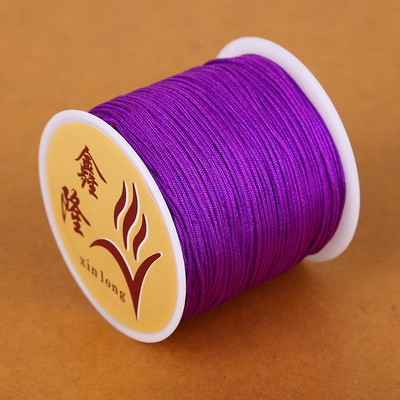 23 boje Saten Rattail Najlonsko uže Kineski čvor Rese Macrame konac konac DIY rese Upletene perle Konac Odjevni dodaci