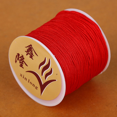 23 boje Saten Rattail Najlonsko uže Kineski čvor Rese Macrame konac konac DIY rese Upletene perle Konac Odjevni dodaci