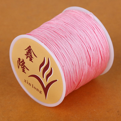 23 boje Saten Rattail Najlonsko uže Kineski čvor Rese Macrame konac konac DIY rese Upletene perle Konac Odjevni dodaci