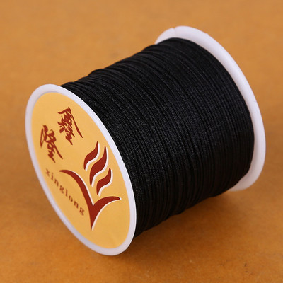 23 boje Saten Rattail Najlonsko uže Kineski čvor Rese Macrame konac konac DIY rese Upletene perle Konac Odjevni dodaci