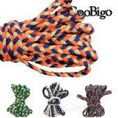 5 Metri kokvilnas virve, trīs šķipsnas, savīti auklas, DIY amatniecības soma Mājas tekstila dekoru auklas šūšanas dāvanu iesaiņošanas piederumi 6 mm