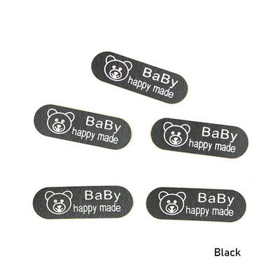 10PCS/Pakiranje Ručno izrađene naljepnice sa slovima Oznake DIY Šivanje Rukotvorine Dodaci za prtljagu Cipele Kape Potrepštine za ukrašavanje odjeće