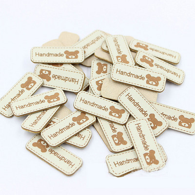 10PCS/Pakiranje Ručno izrađene naljepnice sa slovima Oznake DIY Šivanje Rukotvorine Dodaci za prtljagu Cipele Kape Potrepštine za ukrašavanje odjeće