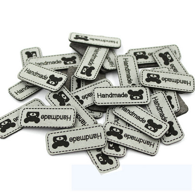 10PCS/Pakiranje Ručno izrađene naljepnice sa slovima Oznake DIY Šivanje Rukotvorine Dodaci za prtljagu Cipele Kape Potrepštine za ukrašavanje odjeće
