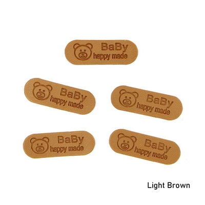 10PCS/Pakiranje Ručno izrađene naljepnice sa slovima Oznake DIY Šivanje Rukotvorine Dodaci za prtljagu Cipele Kape Potrepštine za ukrašavanje odjeće