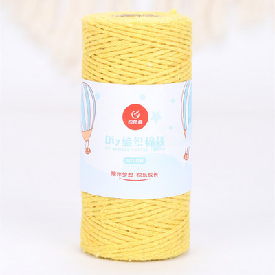 1 rola 1 mm pamučni makrame konop konop Diy dodaci božićni ukrasi materijal za šivanje konci za pletenje rukotvorina 80 grama