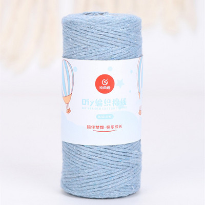 1 rola 1 mm pamučni makrame konop konop Diy dodaci božićni ukrasi materijal za šivanje konci za pletenje rukotvorina 80 grama