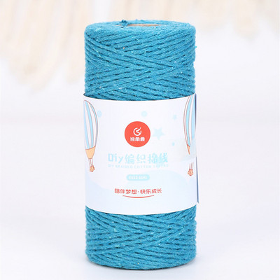1 rola 1 mm pamučni makrame konop konop Diy dodaci božićni ukrasi materijal za šivanje konci za pletenje rukotvorina 80 grama