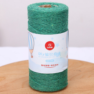 1 rola 1 mm pamučni makrame konop konop Diy dodaci božićni ukrasi materijal za šivanje konci za pletenje rukotvorina 80 grama