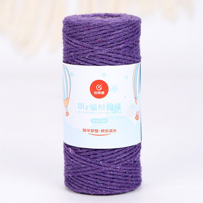 1 rola 1 mm pamučni makrame konop konop Diy dodaci božićni ukrasi materijal za šivanje konci za pletenje rukotvorina 80 grama