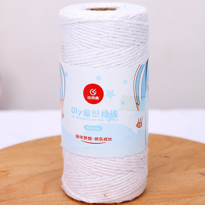 1 rola 1 mm pamučni makrame konop konop Diy dodaci božićni ukrasi materijal za šivanje konci za pletenje rukotvorina 80 grama