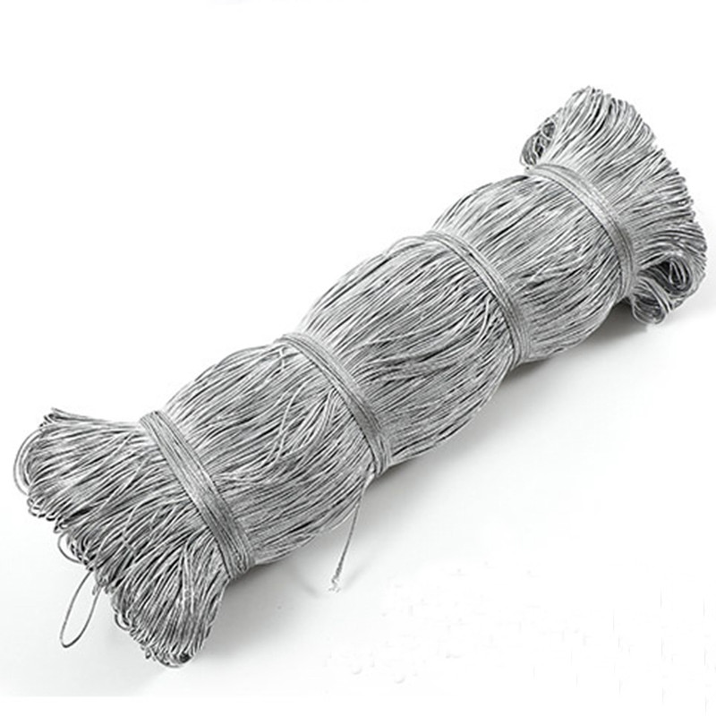 1,0 mm-es 10 méter arany/ezüst szál színű Rugalmas vonal Zsinór Kötelek Vonal Drót Barkács ékszer készítés Karkötő varrni ruházati kiegészítők