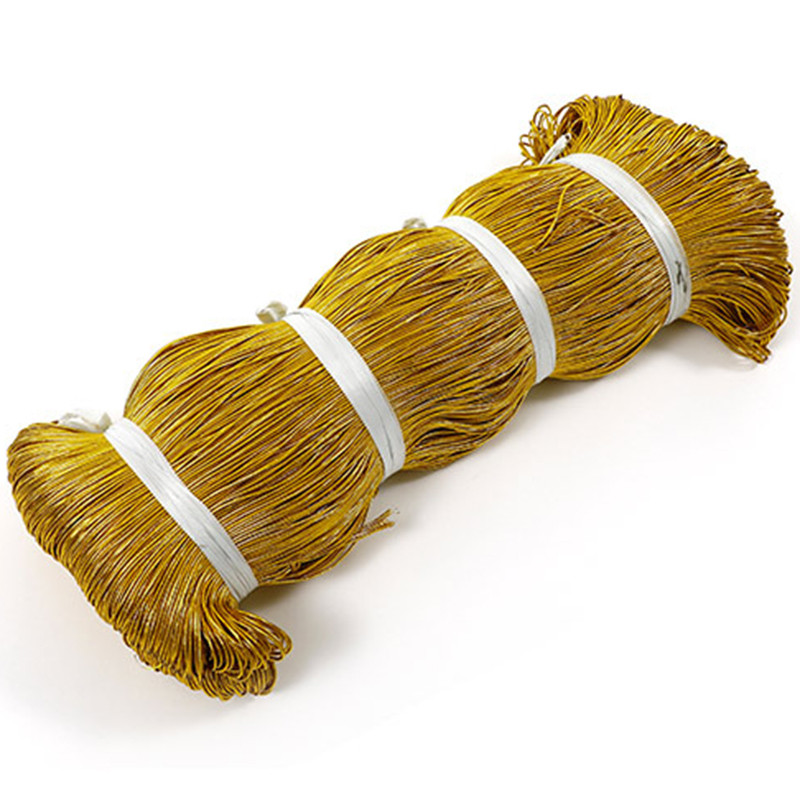 1,0 mm-es 10 méter arany/ezüst szál színű Rugalmas vonal Zsinór Kötelek Vonal Drót Barkács ékszer készítés Karkötő varrni ruházati kiegészítők