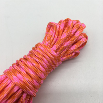 10yds Paracord 550 Parachute Cord Въже Mil Spec Type III 7 Strand Оборудване за оцеляване на къмпинг #Multicolor SZ143