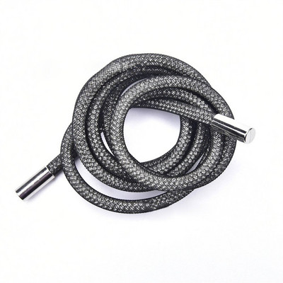 Luksuzna vezica od kamenčića, svijetle kristalne žice, vezice za cipele, majica s kapuljačom, hlače, trenirka, uže, sjajna okrugla uzica, zamjenske uzice