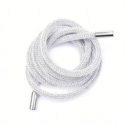 Luksuzna vezica od kamenčića, svijetle kristalne žice, vezice za cipele, majica s kapuljačom, hlače, trenirka, uže, sjajna okrugla uzica, zamjenske uzice
