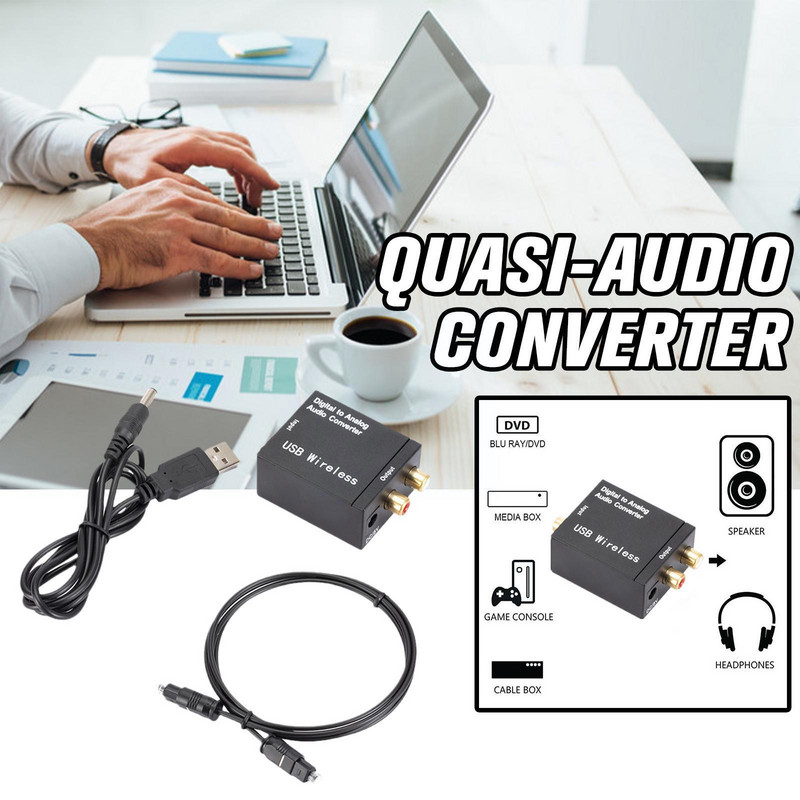 Digitalno-analogni audio pretvarač s 3,5 pojačalom signala Pojačalo analognog koaksijalnog optičkog vlakna Power IC dekoder Aud I5y9