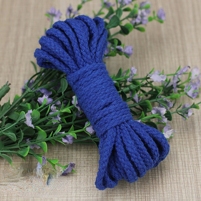 5 metara/lot 5 mm 100% pamuk, ukrasni upleteni pleteni konopci, uže za kućnu izradu, ručno rađene dodatke za ukrašavanje