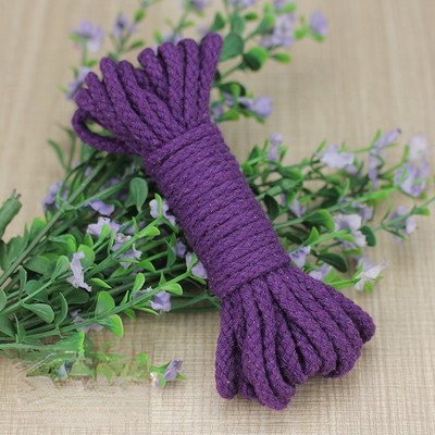 5 metara/lot 5 mm 100% pamuk, ukrasni upleteni pleteni konopci, uže za kućnu izradu, ručno rađene dodatke za ukrašavanje