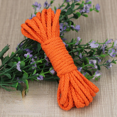 5 metara/lot 5 mm 100% pamuk, ukrasni upleteni pleteni konopci, uže za kućnu izradu, ručno rađene dodatke za ukrašavanje